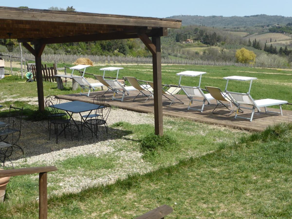 Agriturismo Le Tre Pietre - Podere Nel Chianti Quercegrossa エクステリア 写真