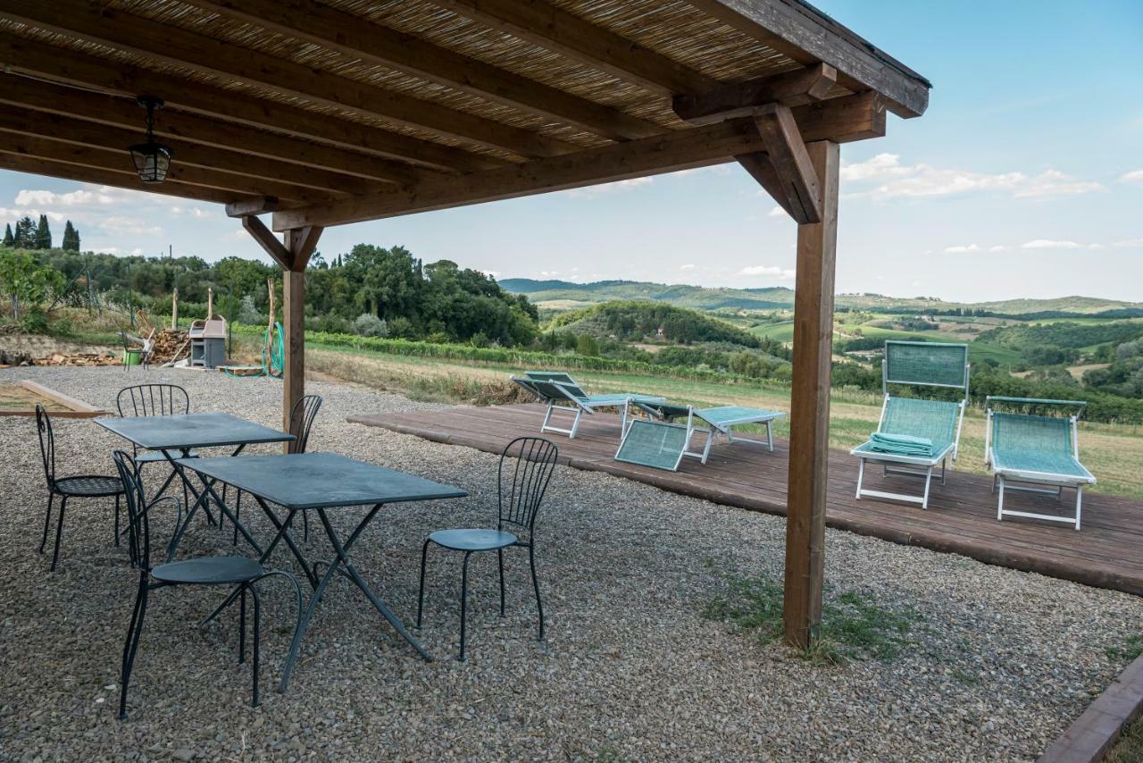 Agriturismo Le Tre Pietre - Podere Nel Chianti Quercegrossa エクステリア 写真